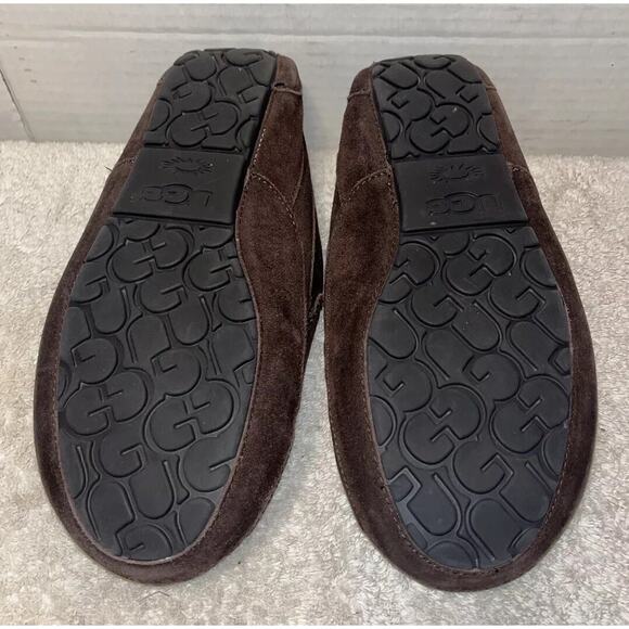 Men UGG Ascot Suede Slipper 1101110 Espresso 100% Authentic Size 10 main image 10